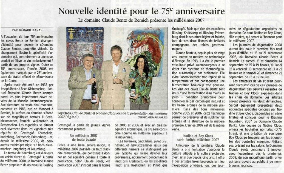 Nouvelle identité pour le 75e anniversaire