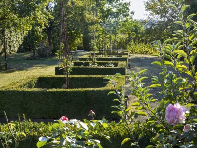 Garden of Domaine Claude Bentz